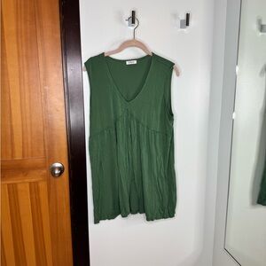 Amazon Forest Green Tank Top